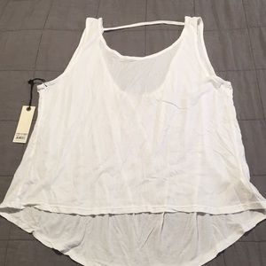 Nwt Dakota collective white strap tank l